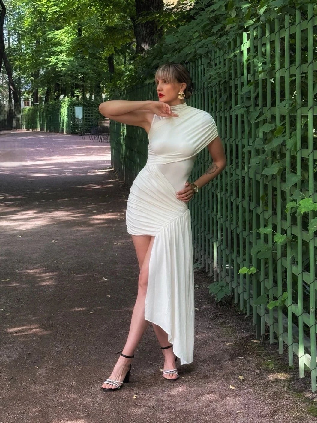 SOERA Dana Ruffle Mini Dress - Dresses - pg1765952739746564591 Creme S