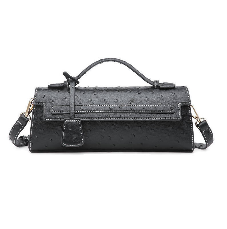 SOERA Bianca Embossed Clutch - Handbags - Burgundy