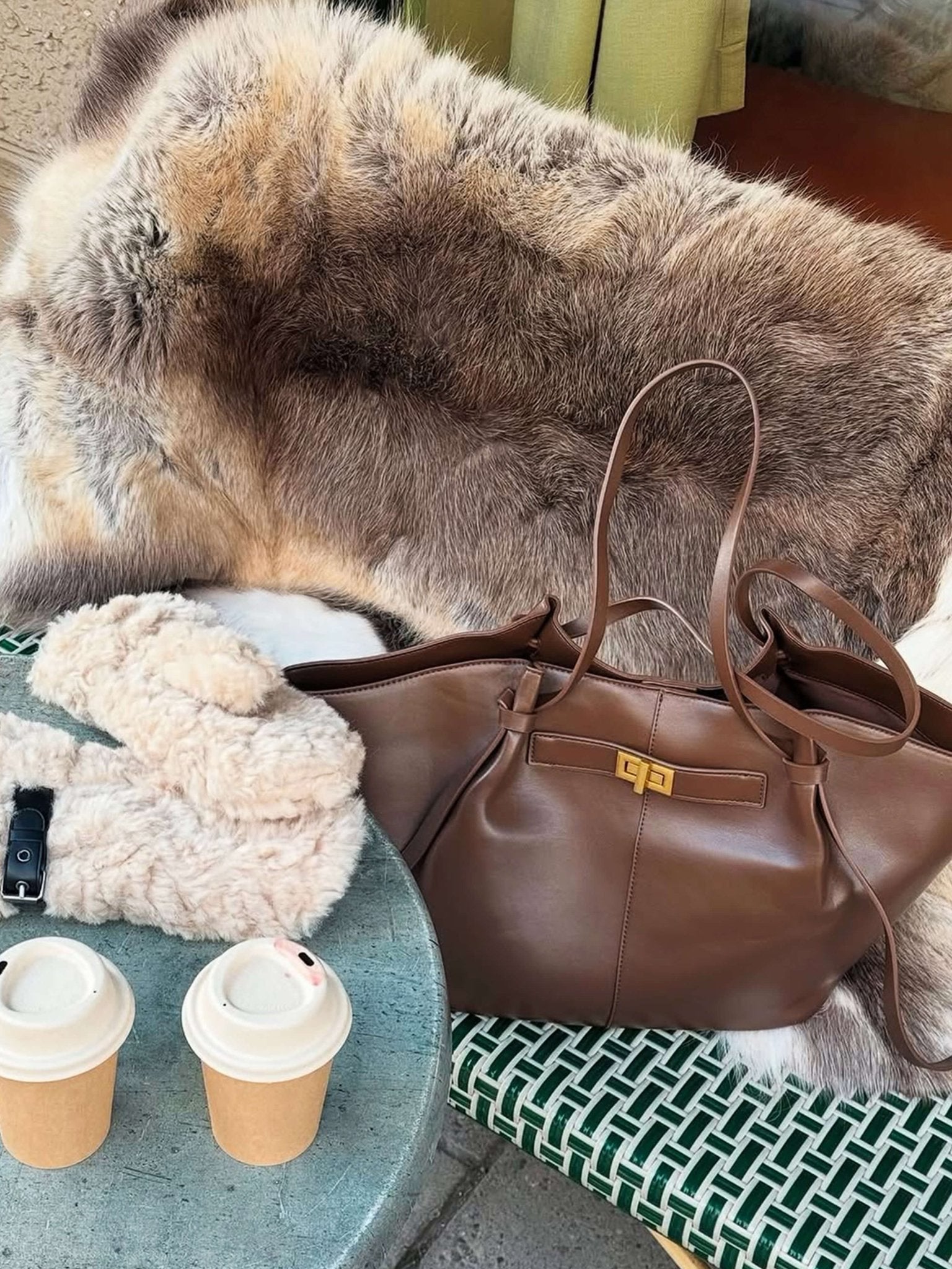 SOERA Gerda Shopper Bag - Handbags - Soera-Amara-Bag/Black Black Regular