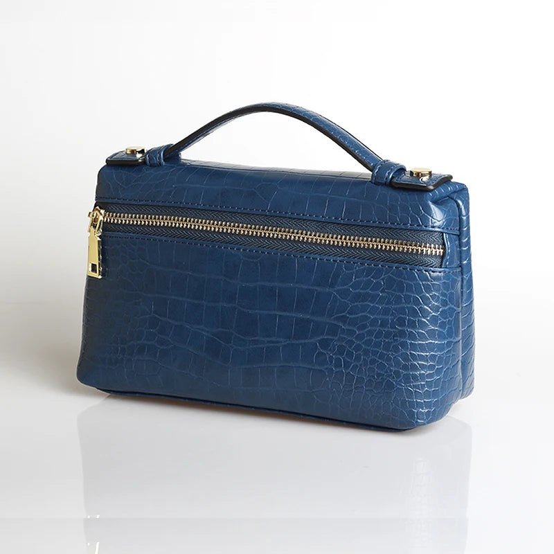 SOERA Minerva Crocodile Pattern Clutch Bag - Handbags - Pink