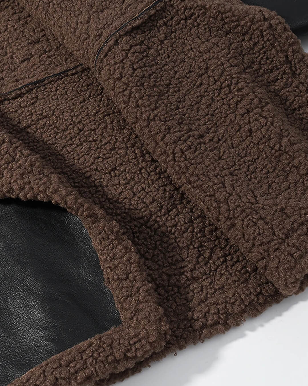 SOERA Cora Short Belted Faux Leather Jacket - Jackets - Brown S