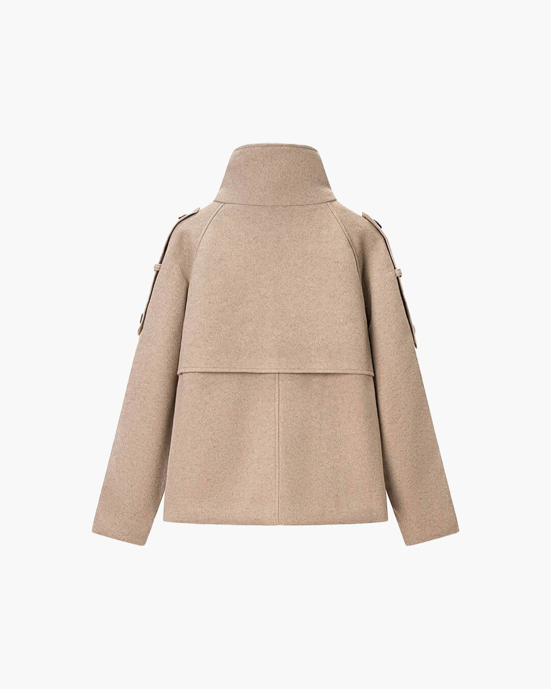 SOERA Rhea Stand Collar Breasted Coat - Jackets - AG1766362638978477068 S