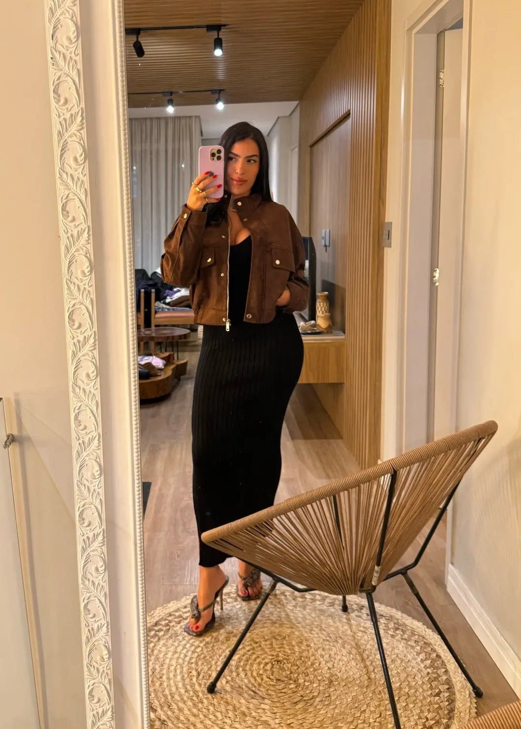 SOERA Sienna Faux Suede Jacket - Jackets - 1005009941377550-;sH1773374039270678032 S