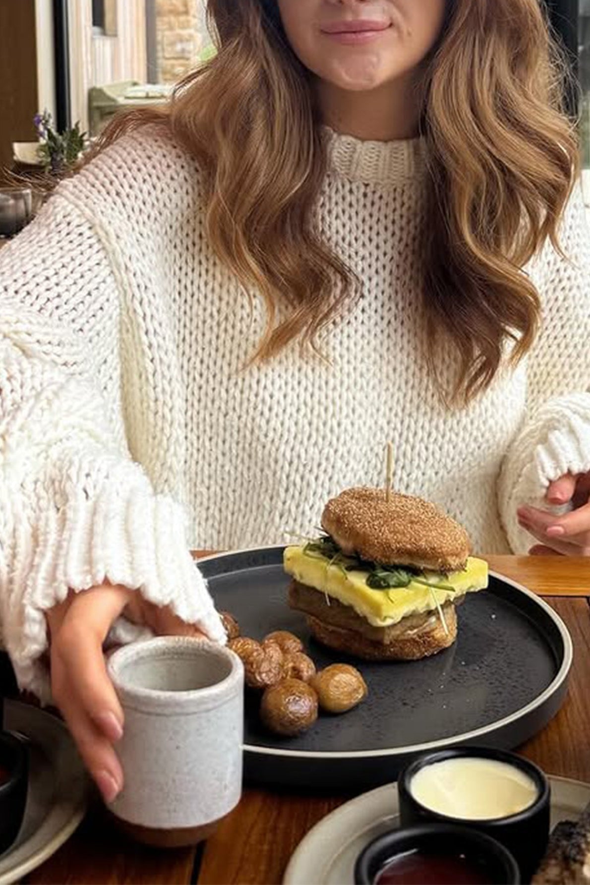 SOERA Zariah Loose Knit Sweater - Jackets - Jx1765952739744809110 White M