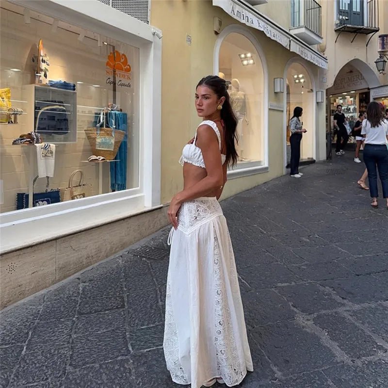 SOERA Keila Bralette Maxi Skirt Set - Matching Sets - 1005011636628880-;mF1771582049087858978 Bralette S