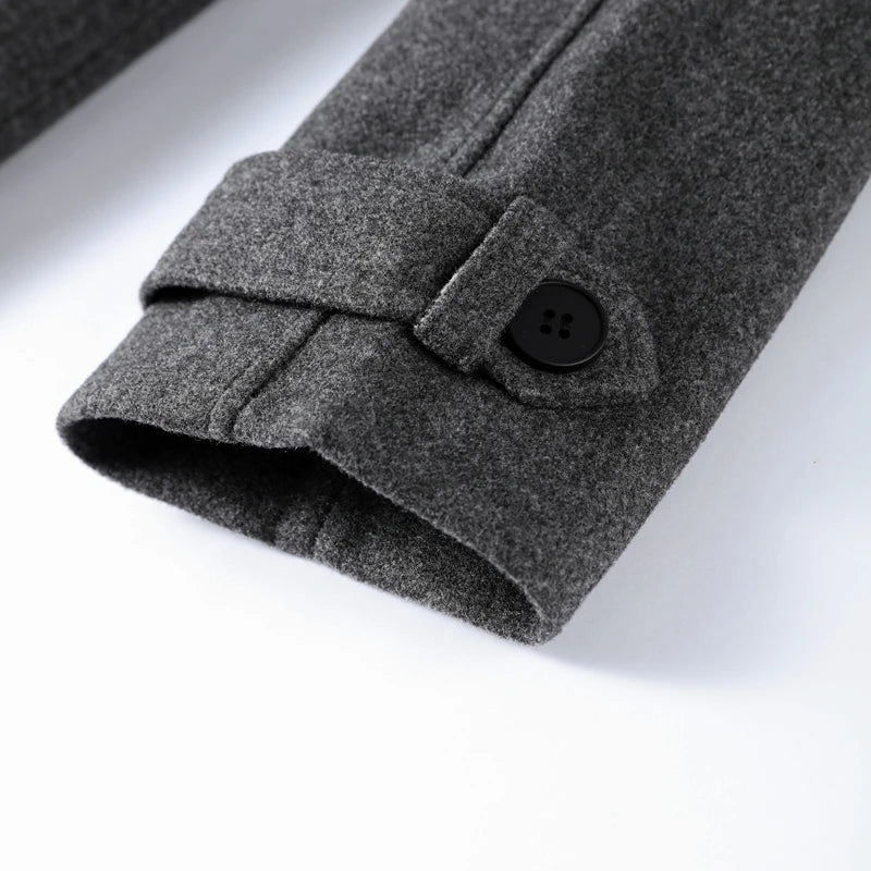 SOERA Alicia Gray Belted Long Coat - Women’s Coats & Jackets - 3256809626587176-;Jl1763023160799296914 Dark Gray S