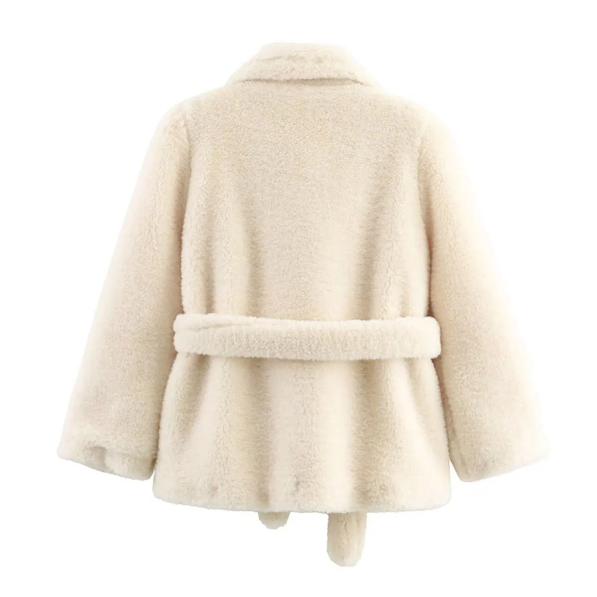 SOERA Isabelle Belted Faux Fur Coat - Womenโs Coats & Jackets - 3256810138255070-;ZK1763778893338224116 Beige M