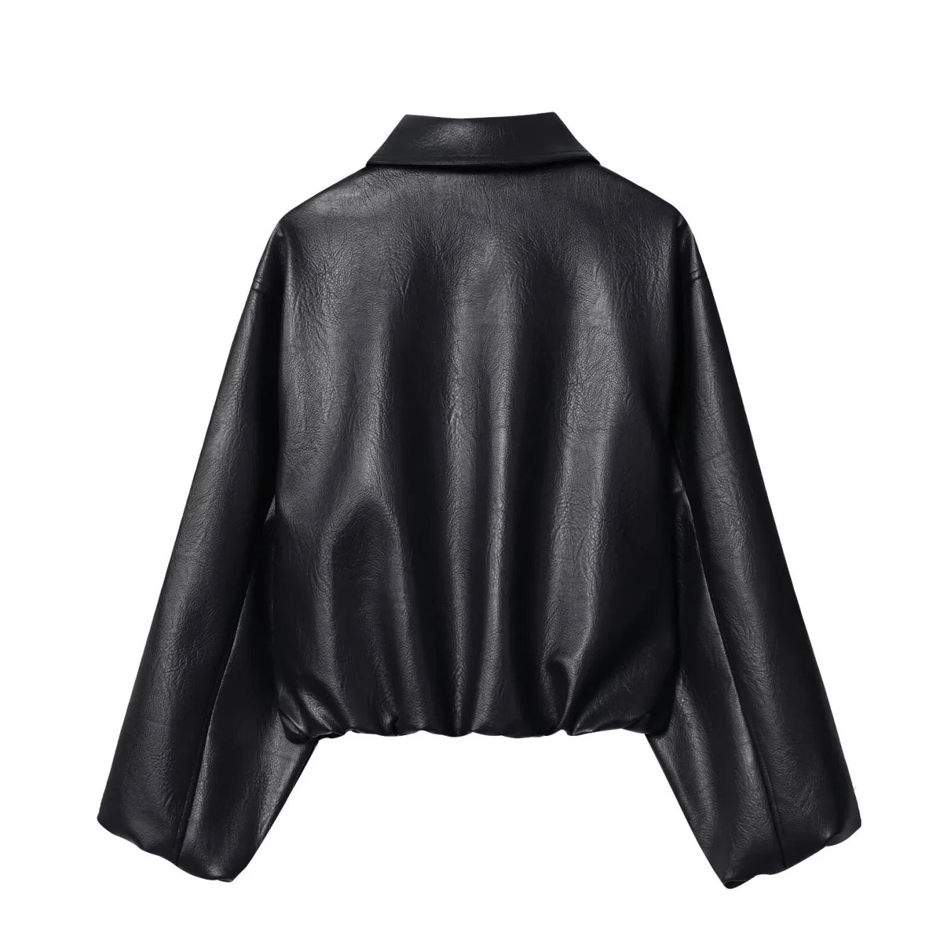 2025 Women's Faux Leather Jacket Coats - Stylish Loose Fit Autumn Jacket for Chic Street Style 3