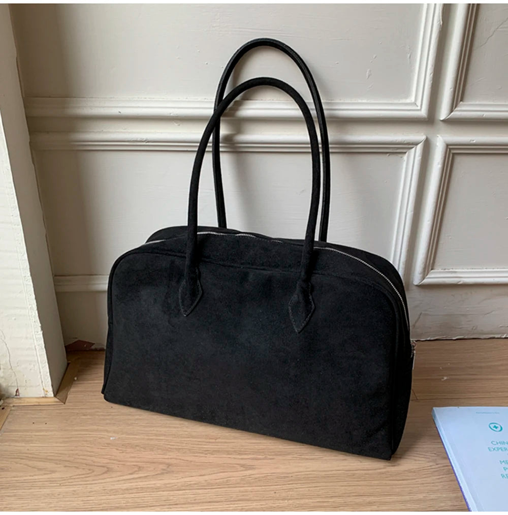 Jenny Suede Shoulder Bag