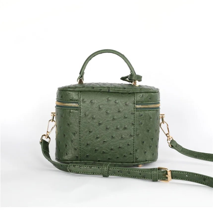 SOERA Delphine leather Box Bag - Bag -  Green