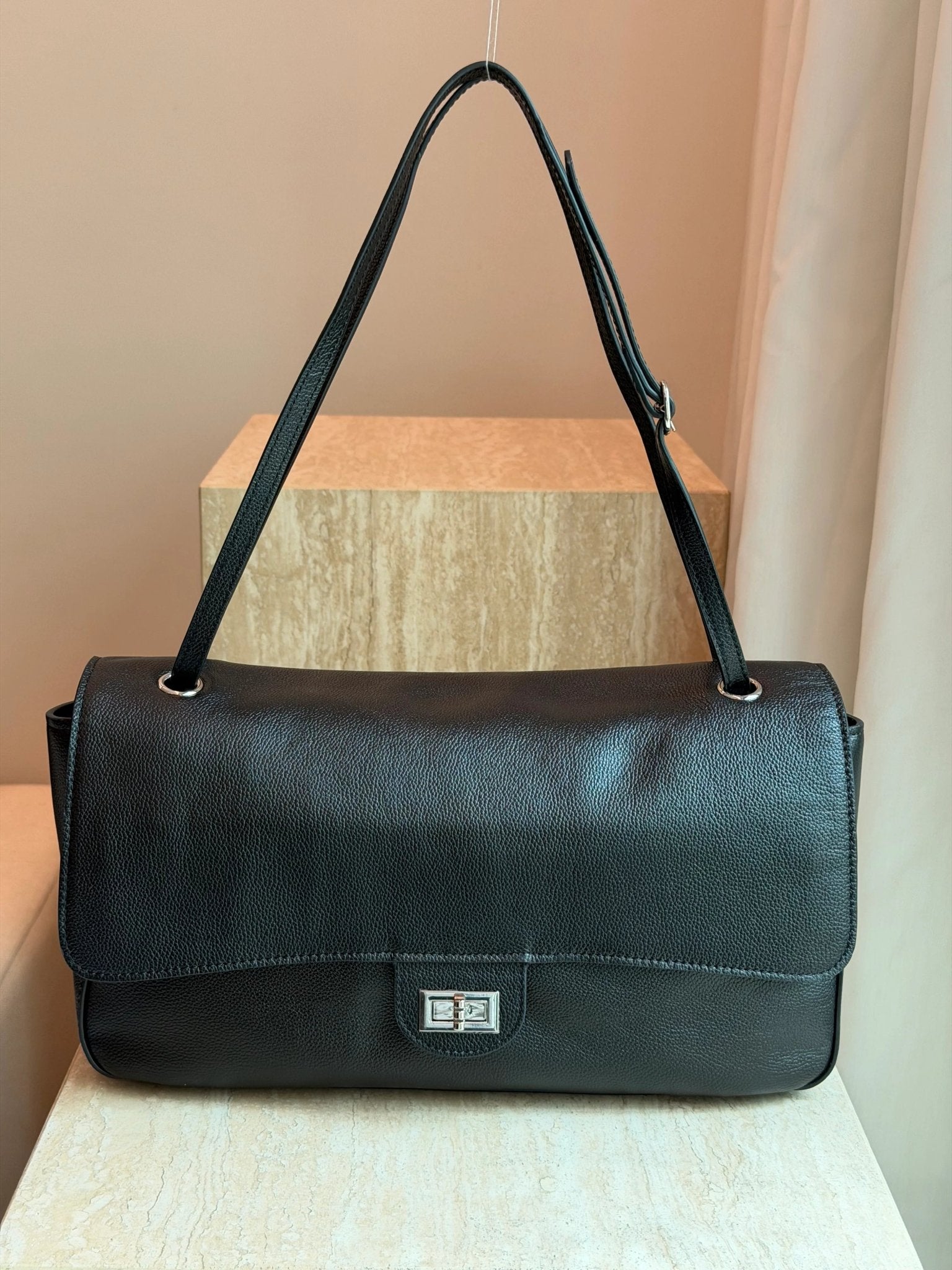 SOERA Miriam Crossbody Shopper Bag - Bag - SOERA-999619-DEF-OS-09700 Black