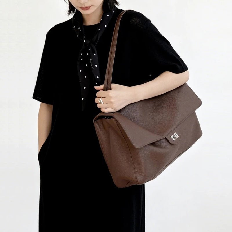 SOERA Miriam Elephant Cowhide Crossbody - Bag - SOERA-999619-DEF-OS-09699 Taupe