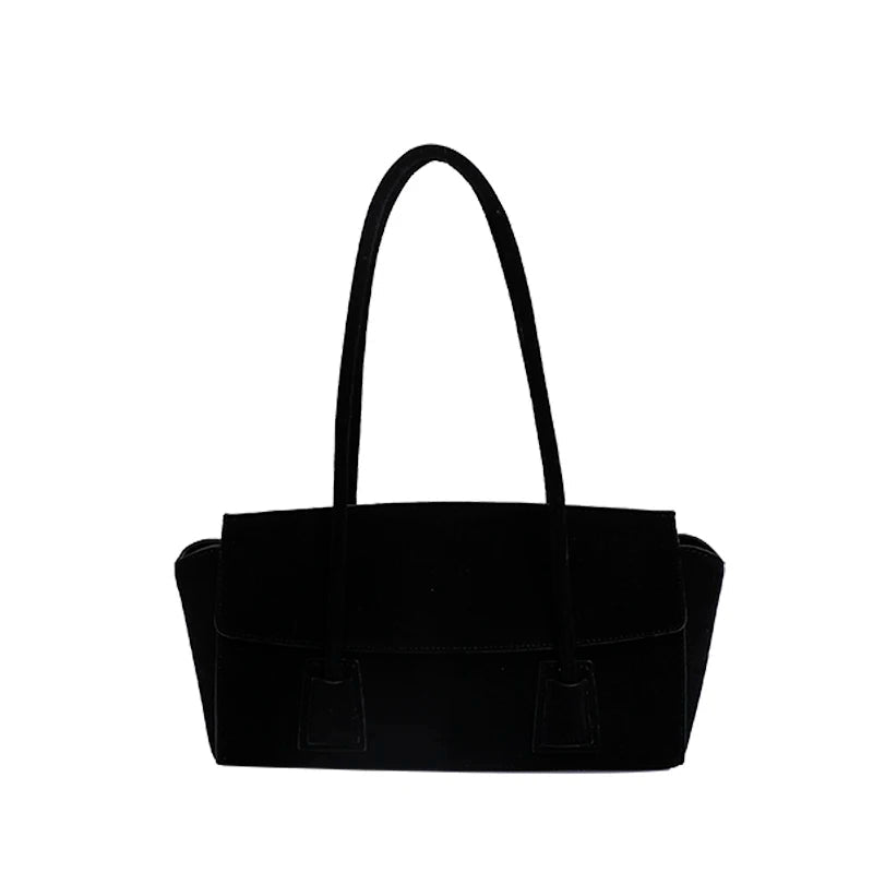 SOERA Yara Sequined Faux Suede Tote Bag - Bag -  Grey