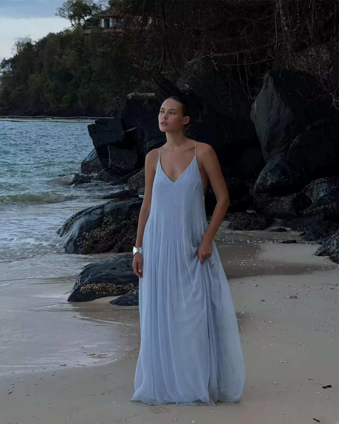 SOERA Anna Backless Maxi Dress - Dresses - 1005009139205896-;iJ1770650302818272295 M