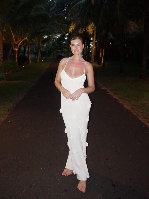 SOERA Sofia maxi dress - Dresses - DWOD2-QK943001 White S