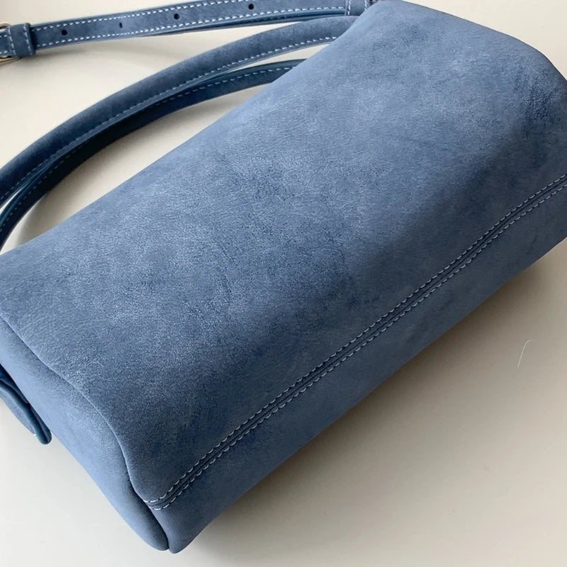 SOERA Bella Vegan Suede Bag - Handbags - 1005009709411927-;YG1758245227891049937 Brown