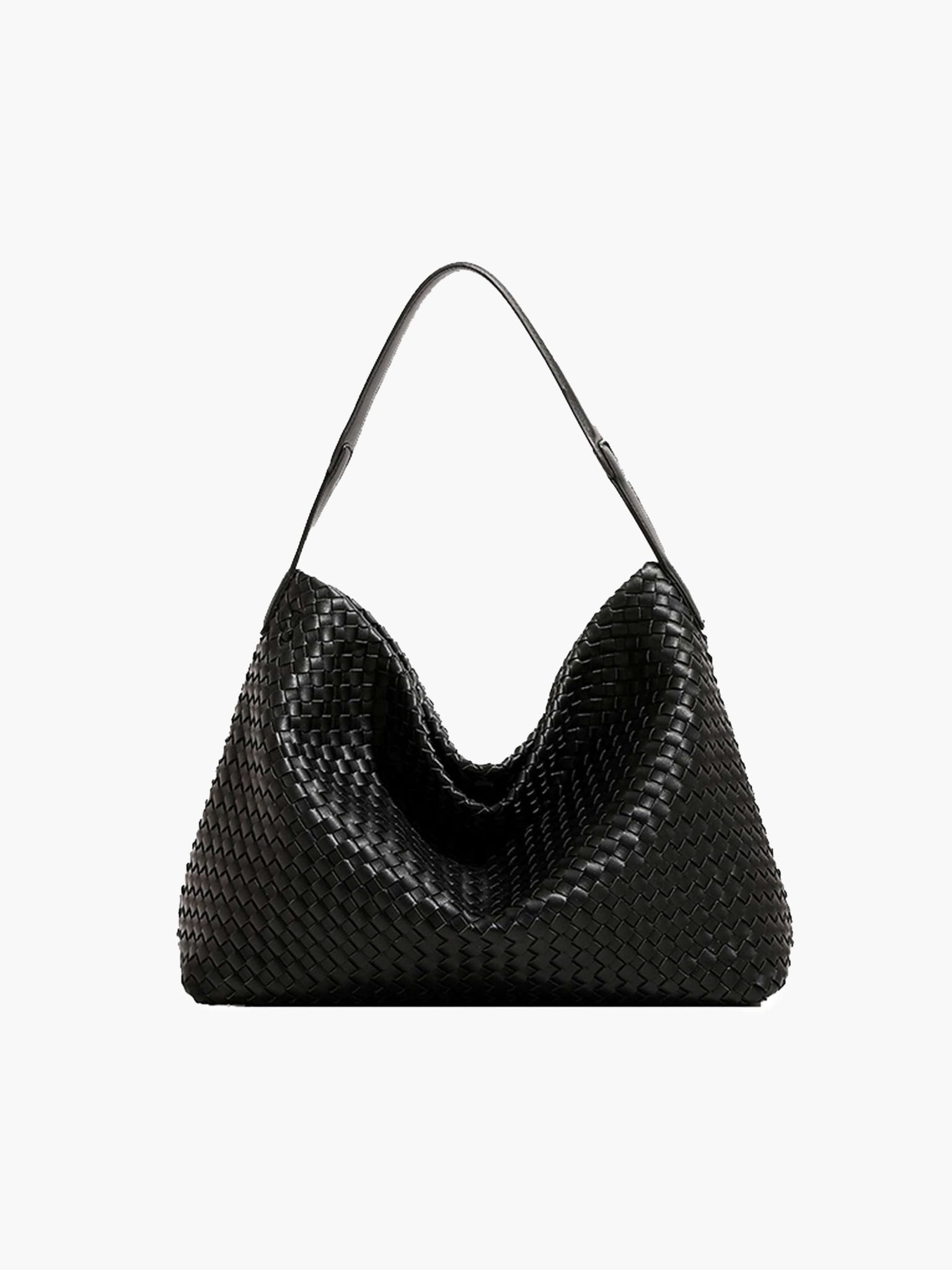 SOERA Margaret Woven Tote Bag - Handbags - Soera-Margaret-Woven-Tote-Bag-Handbag/Black Black Regular