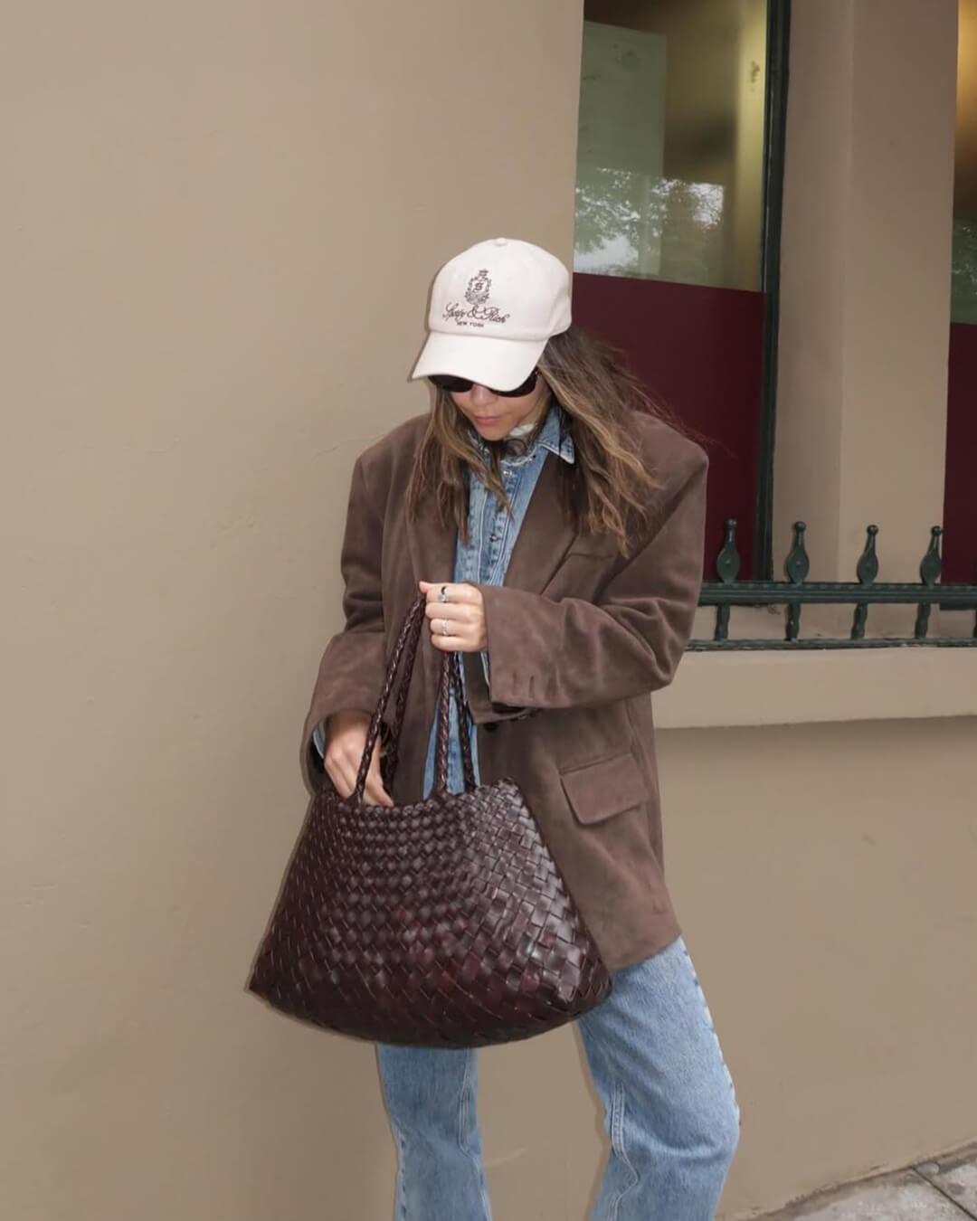 SOERA Marissa Vegan Leather Woven Bag Medium - Handbags - Soera-Marissa-Vegan-Leather-Woven-Bag-Medium-Handbag/Black Black Regular