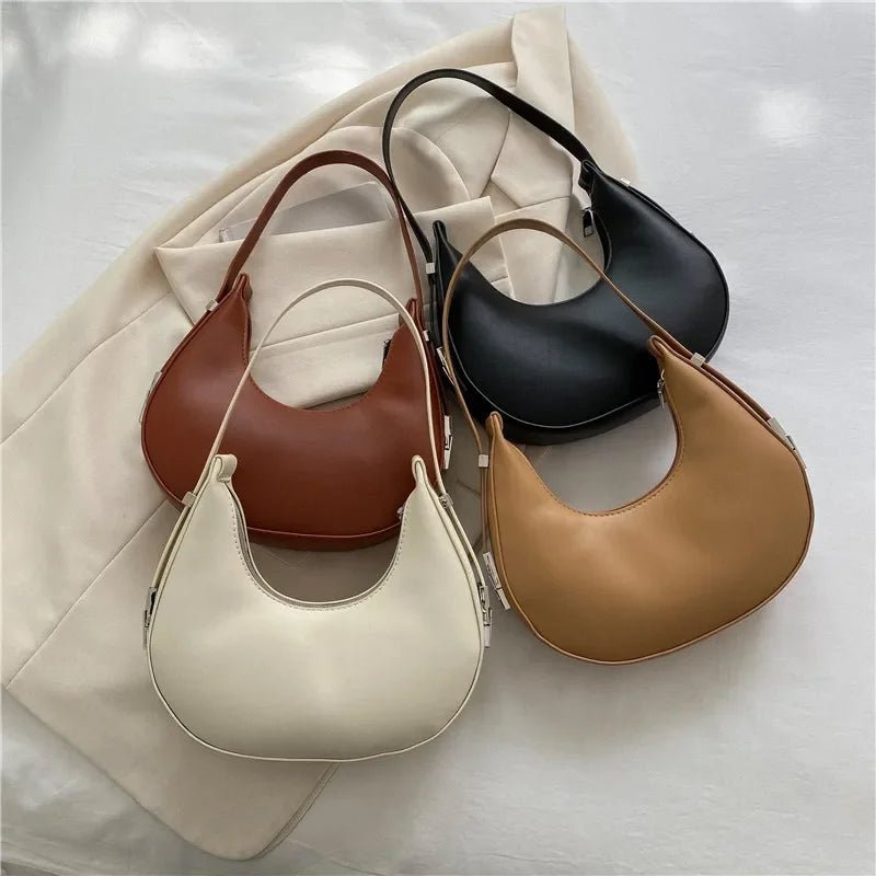 SOERA Tyla Leather Shoulder Bag - Handbags -  Beige Regular