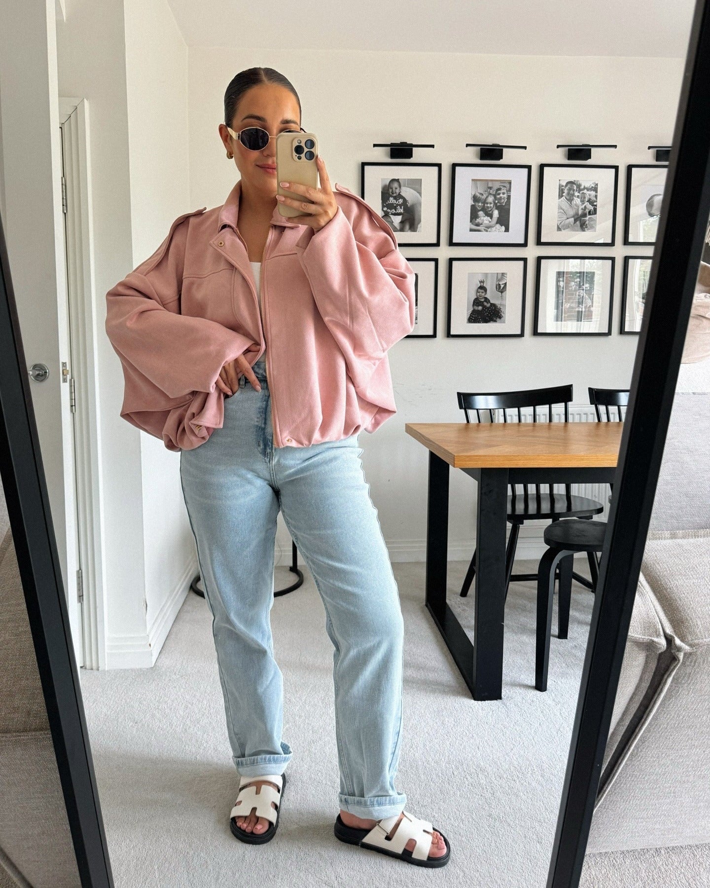 SOERA Constance Faux Suede Bomber Jacket - Jacket - SOERA-680707-M-PINK-78403 Pink M