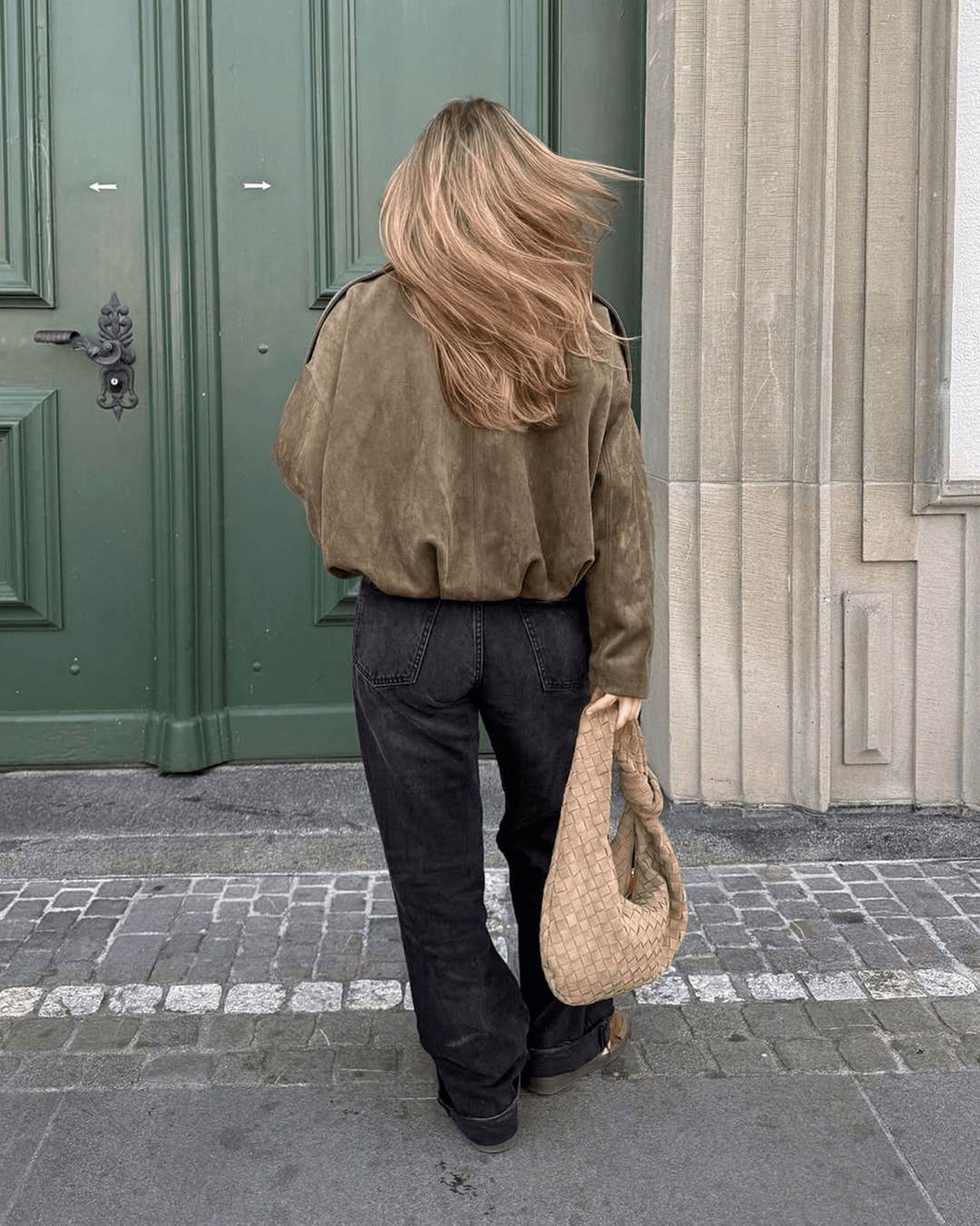 SOERA Constance Faux Suede Bomber Jacket - Jacket - SOERA-680707-M-TAUPEB-12867 Coffee M