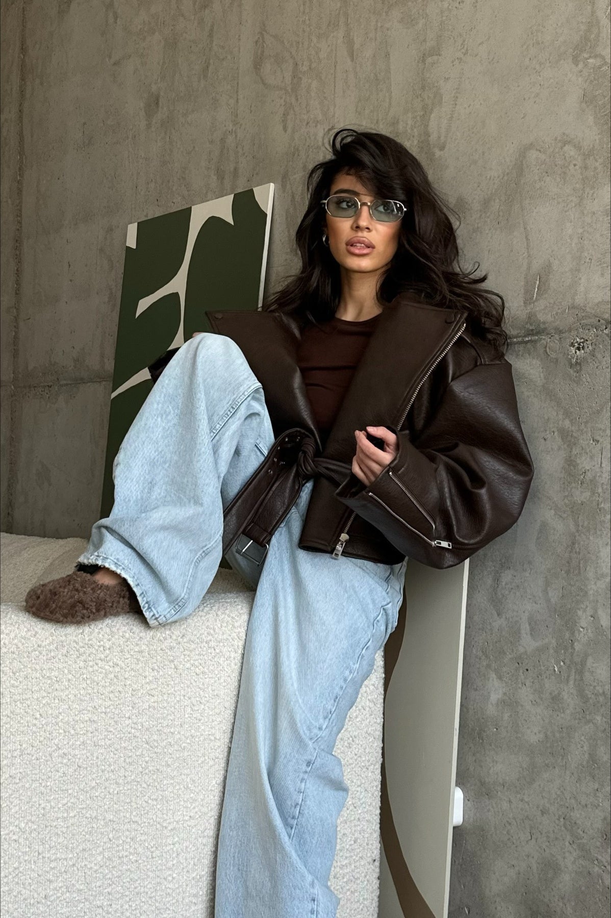 SOERA Evita Vegan Leather Jacket - Jacket -  S