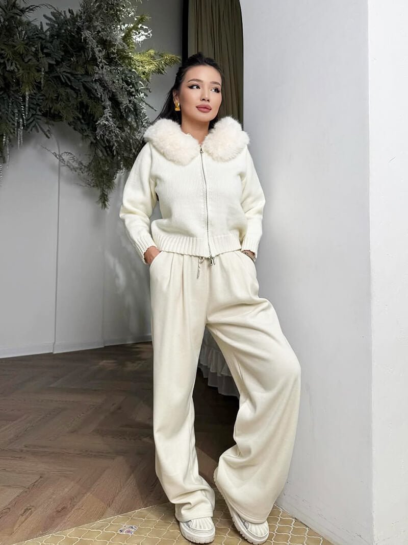 SOERA Alison faux fur Jacket - jackets - Soera-Celistine-Jacket-Beige/S Creme S