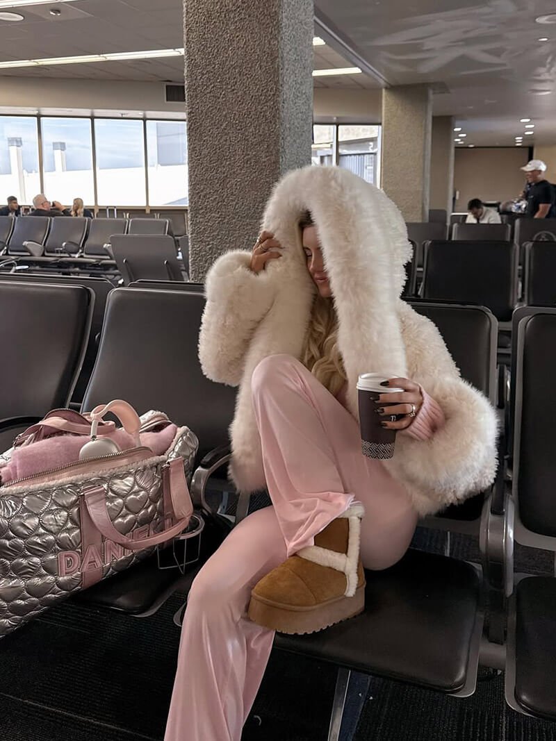 SOERA Henna Faux Fur Jacket - jackets -  White M