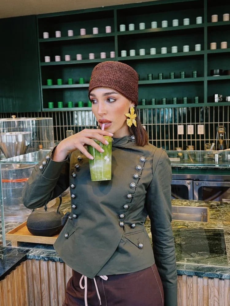 SOERA Leslie Statement Blazer Jacket - Jackets - 1005011910765425-;bB1775445300928687026 S