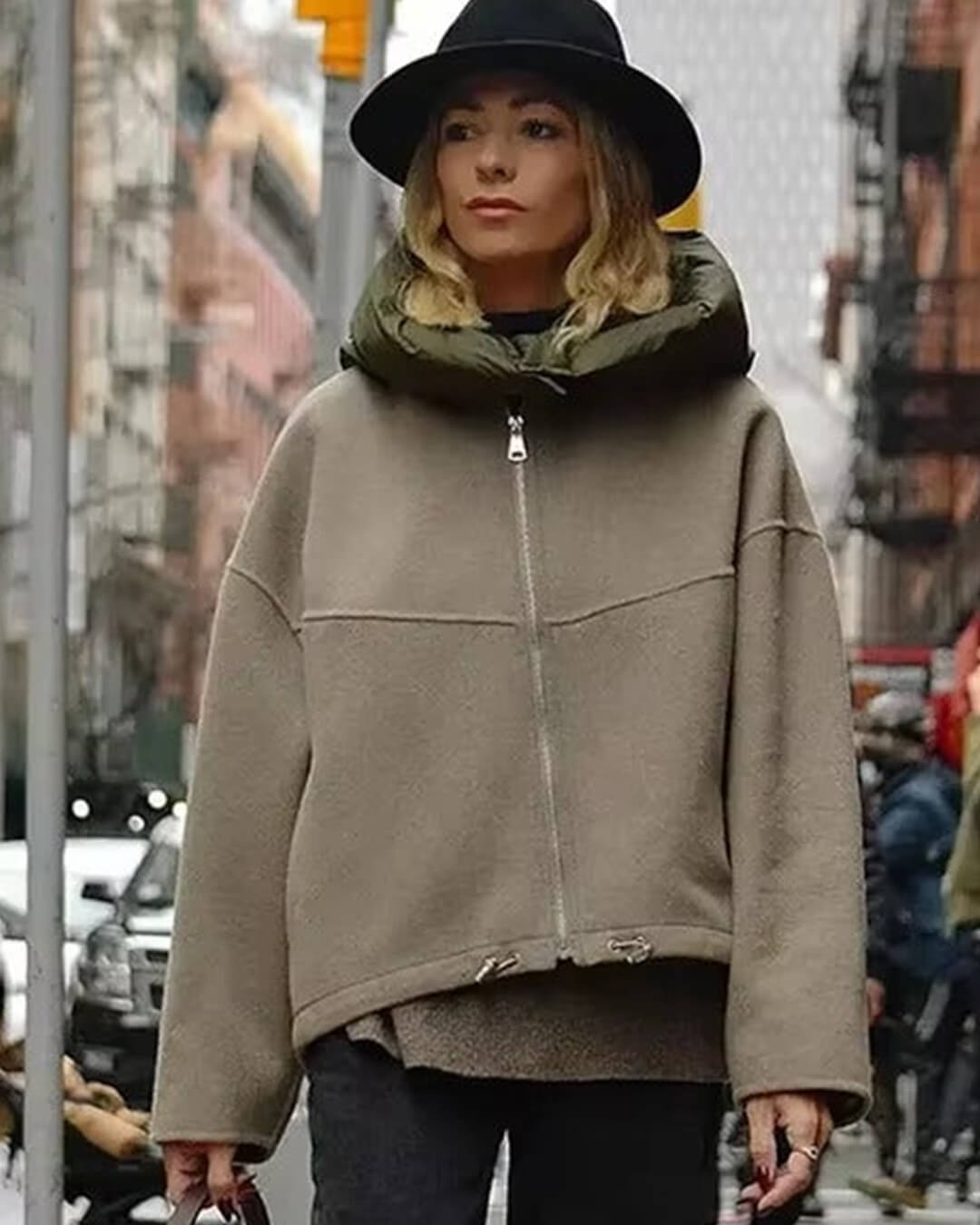 SOERA Marie Hooded Jacket - Jackets - eh1761217667598005799 Army Green M