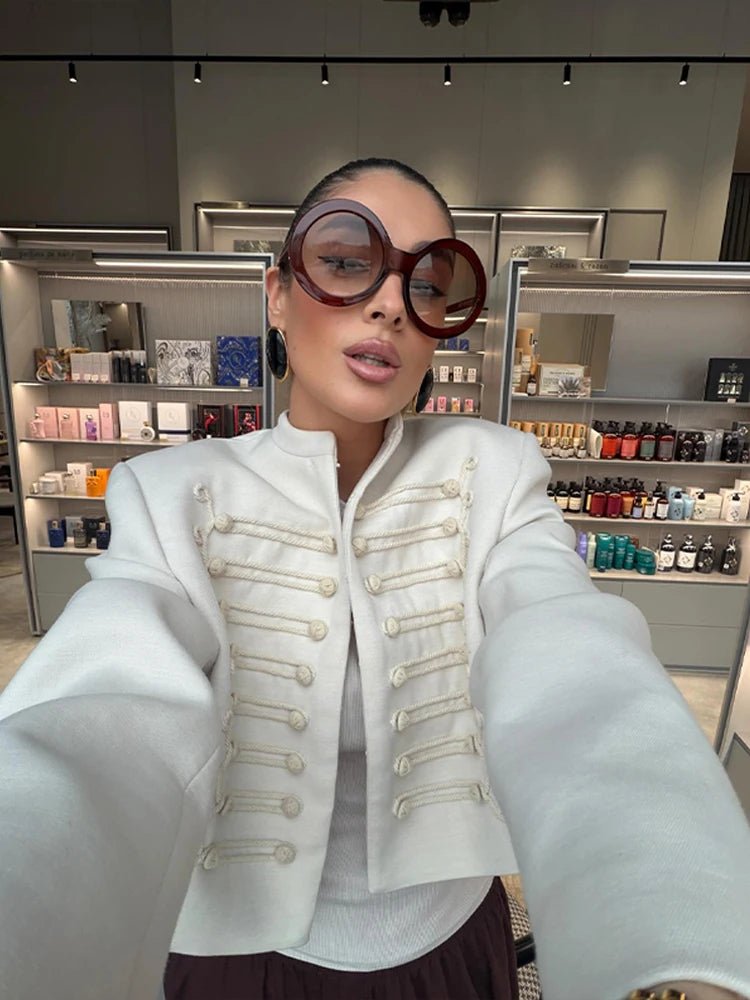 SOERA Nathalie Napoleon Jacket - Jackets - 1005010207586901-;wW1774621566650551980 White L