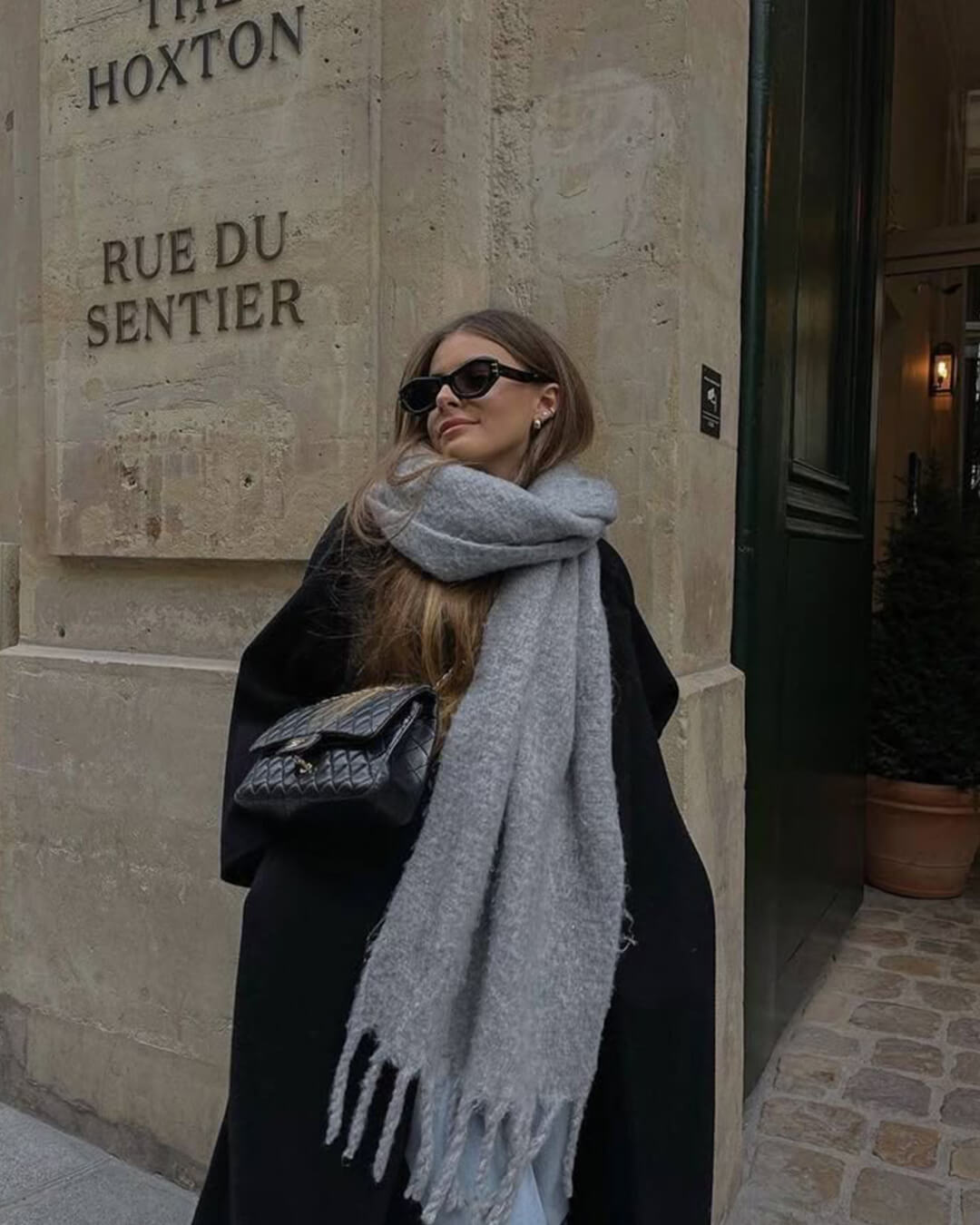 SOERA Tanya Tasseled Winter Scarf - Scarf - 1005009466241802-;Sm1764703454508379892 White