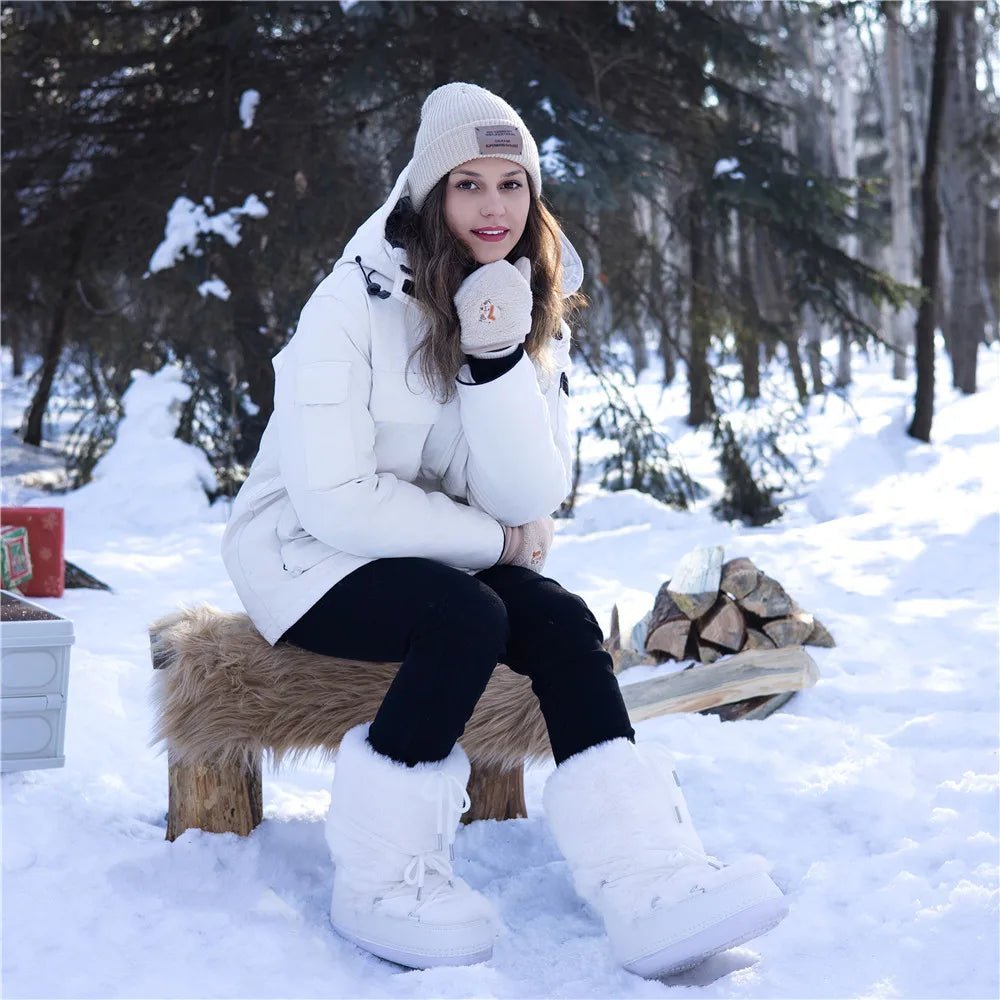 SOERA Cleo Fluffy Snow Boots - Shoes - Mh1767703806862050348 White Low 35 - 36