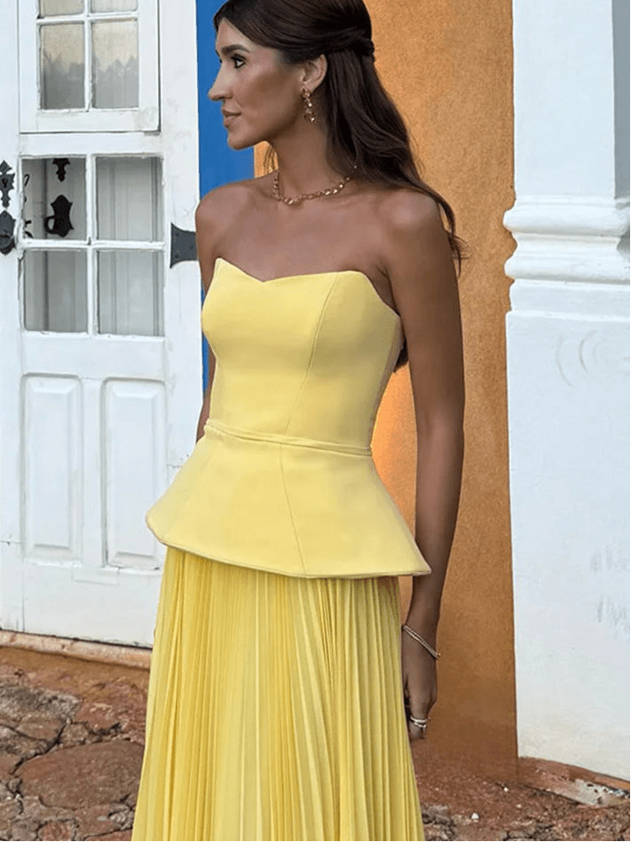 SOERA Sophia Pleated Summer Skirt Set - Skirt -  S